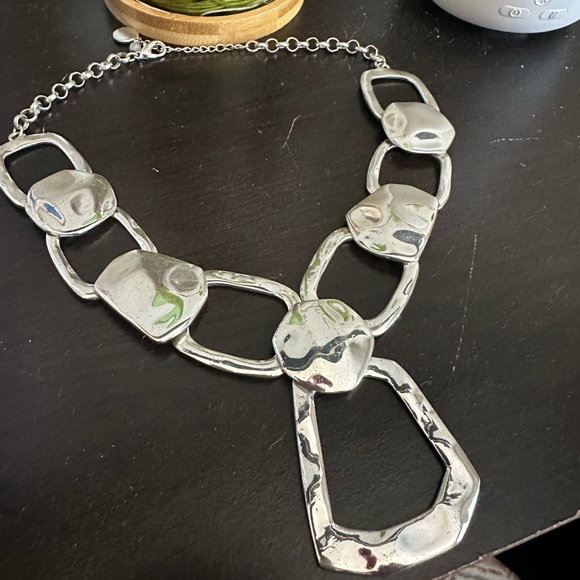 Silver chunky necklace | Make an offer! - Picture 2 of 3